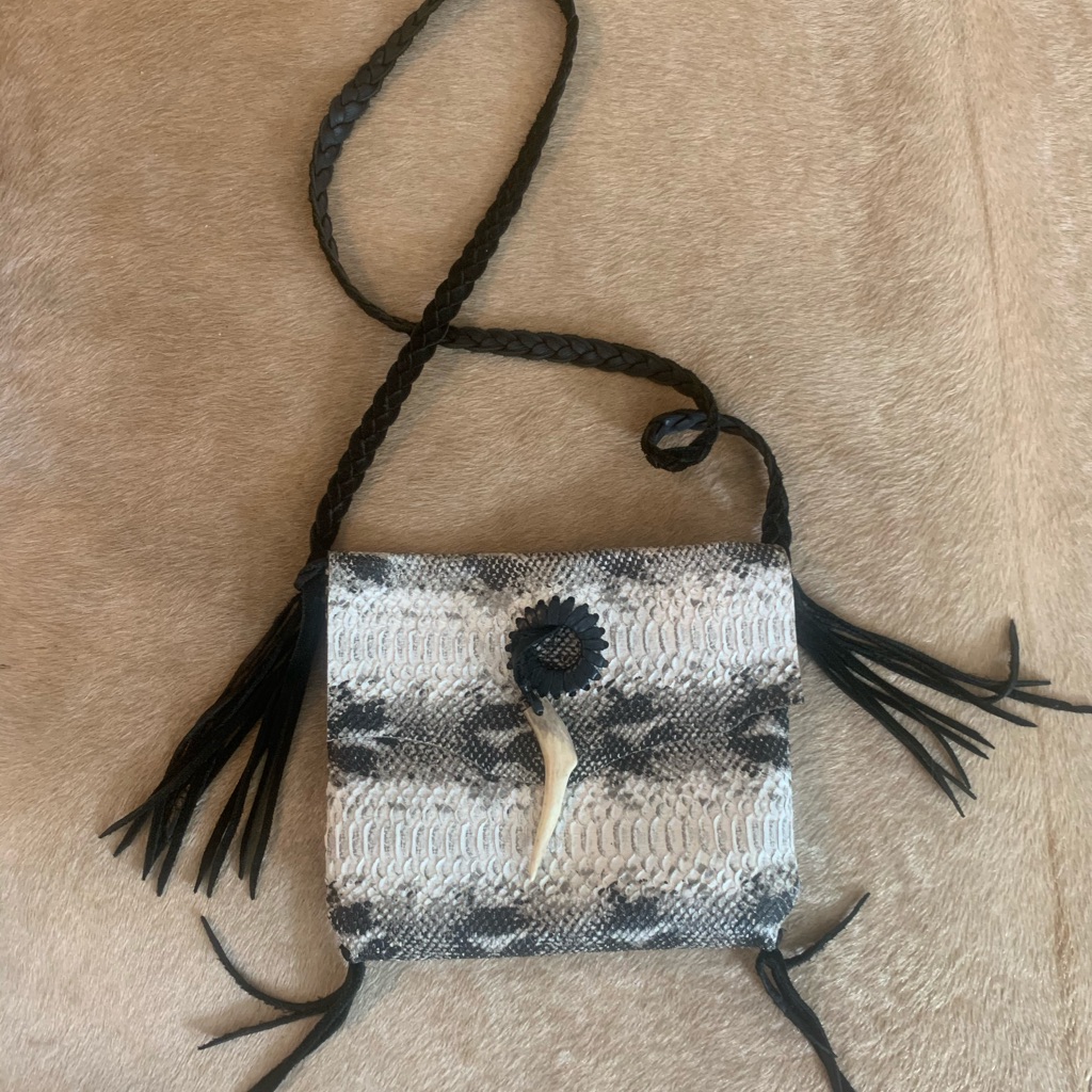 Hide And Hunter Snakeskin Bag